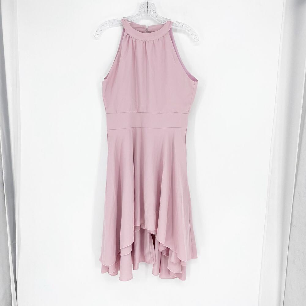 Lyaner Sleeveless Halter Fit & Flare Dress Size Medium
